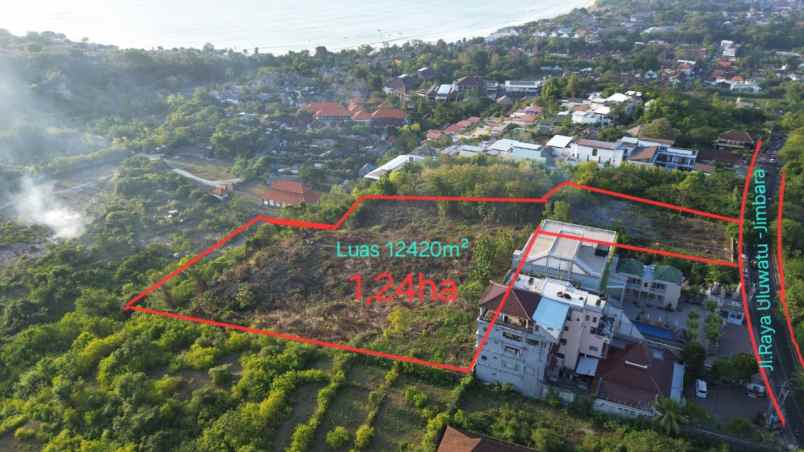 dijual tanah lokasi jalan raya uluwatu bali