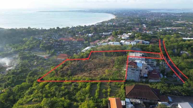 dijual tanah lokasi jalan raya uluwatu bali