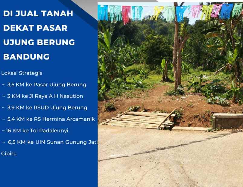 dijual tanah melatiwangi kec