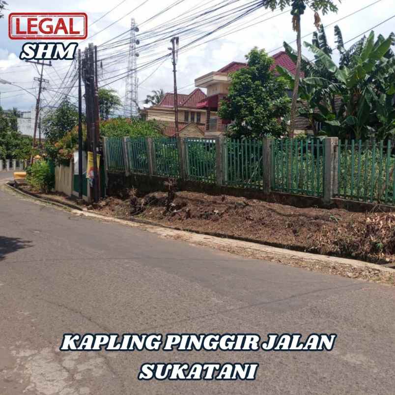 dijual tanah murah pinggir jalan