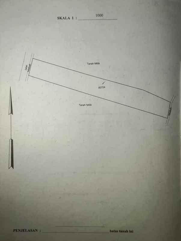 dijual tanah pantai kelating