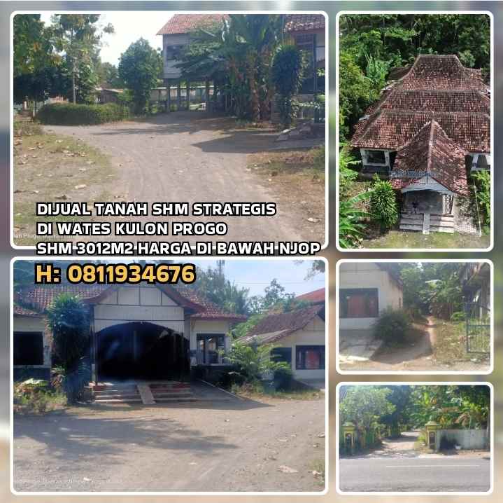dijual tanah pengasih wates kulon progo