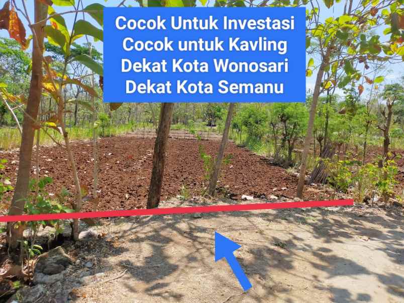 dijual tanah semanu