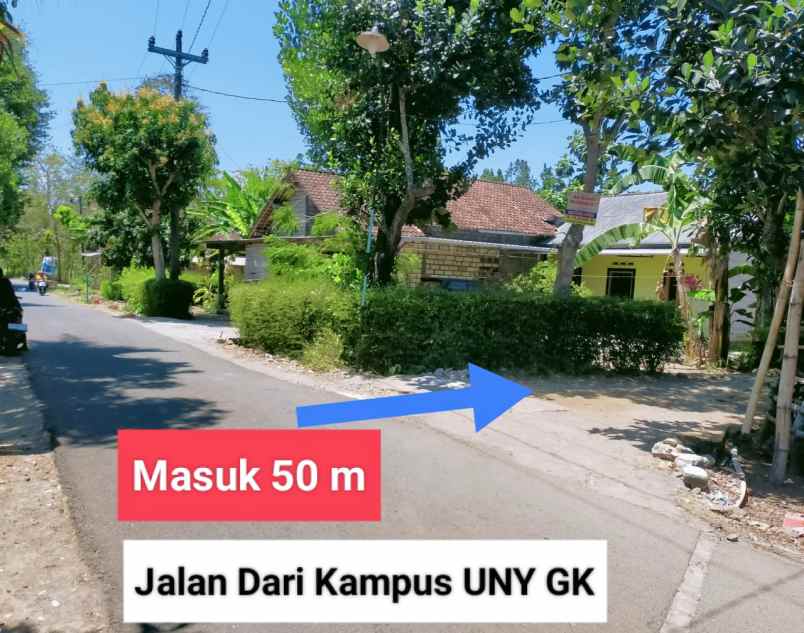 dijual tanah semanu