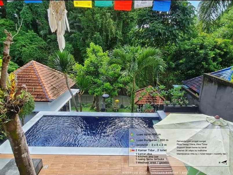 dijual villa bongan