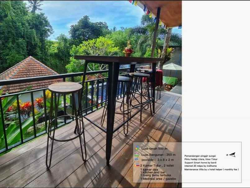 dijual villa bongan