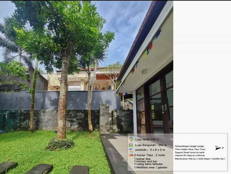 dijual villa bongan