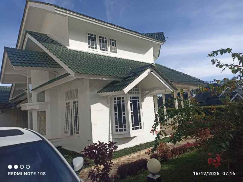 dijual villa palem garden cimacan kab bogor jawa barat