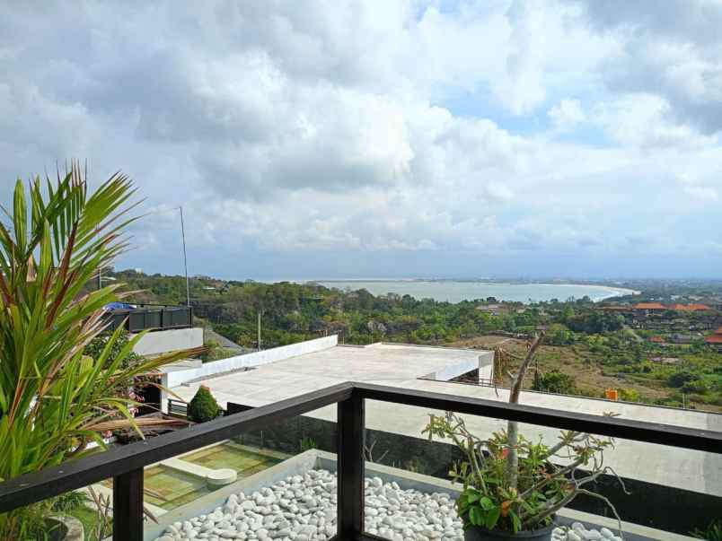 dijual villa view pantai jimbaran airport di bali