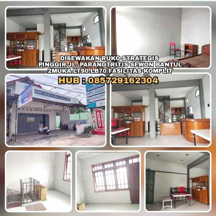 disewakan ruko gudang kantor jl parangtritis no 351