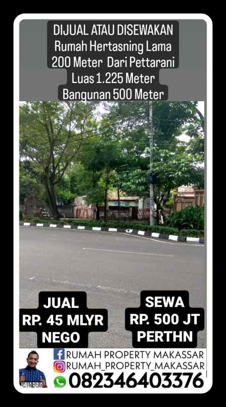 disewakan rumah hertasning lama