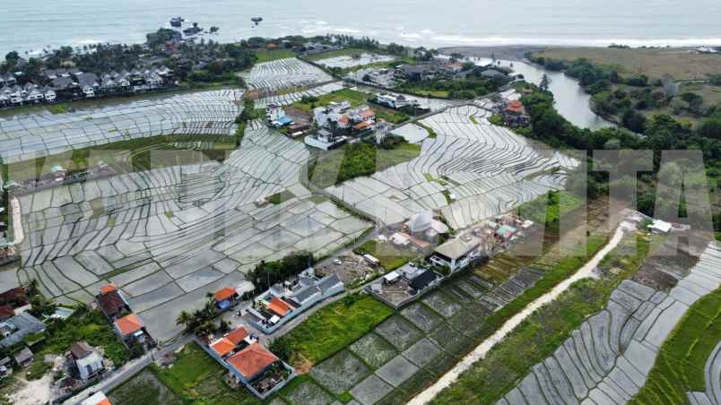 disewakan tanah pantai cemagi view sawah