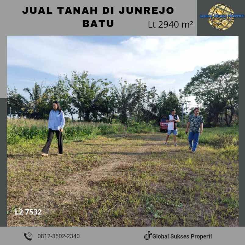 edisi bu tanah luas strategis di junrejo kota batu