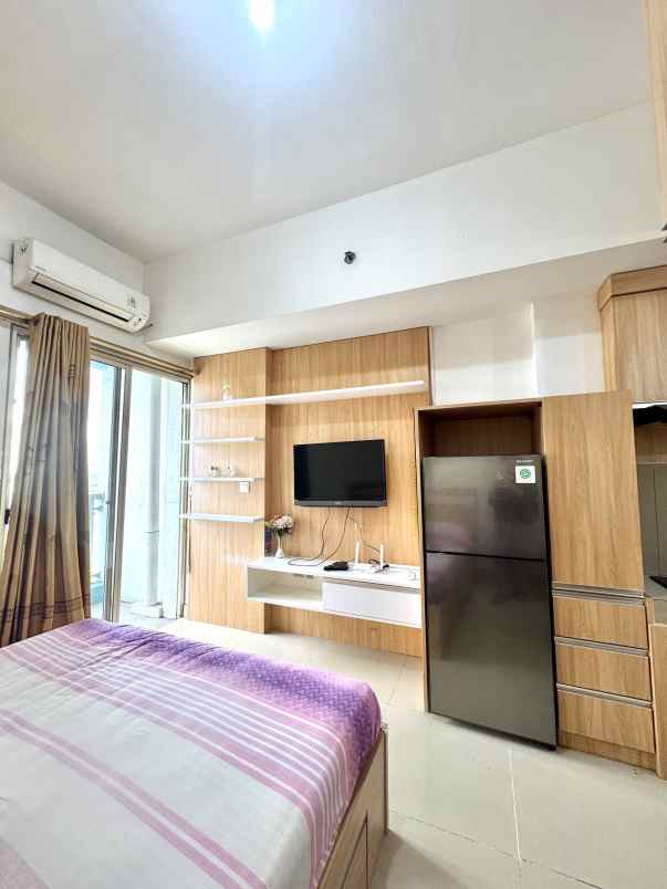 grand opening apartment the nest puri tipe studio