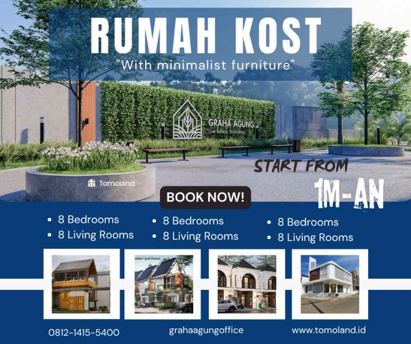 hub jual rumah kost malang bebas banjir dan nyaman dih