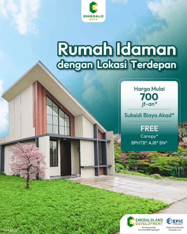 hunian ekslusif siap huni bebas banjir