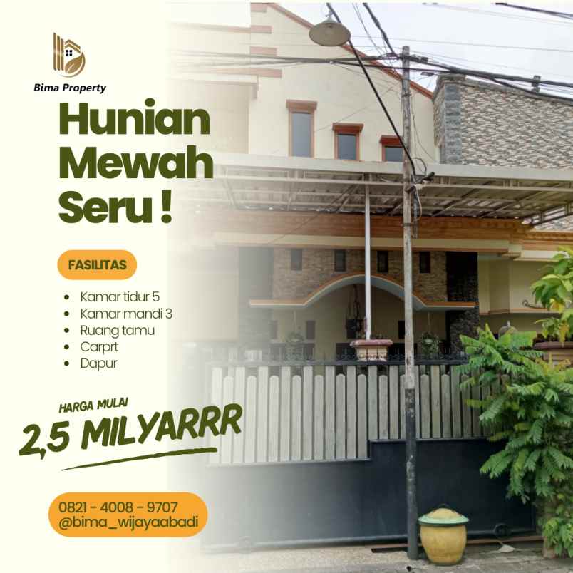 hunian mewah impian keluarga dimalang