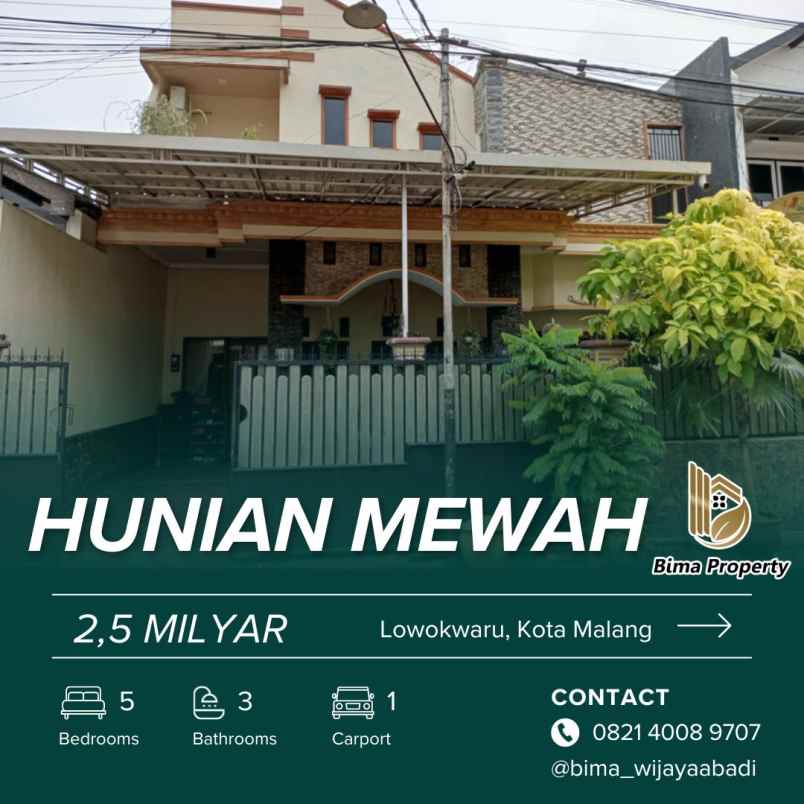 hunian mewah keren kota malang