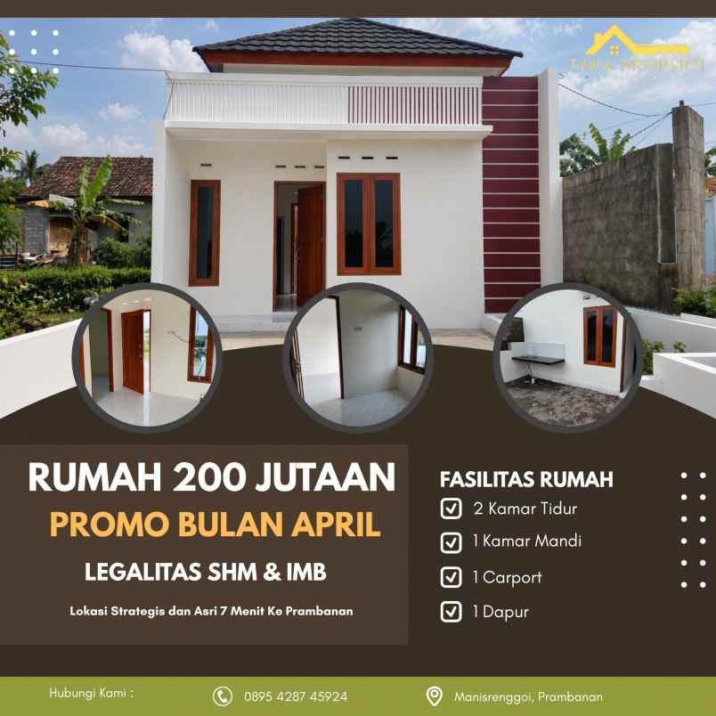 hunian sejuk utara prambanan