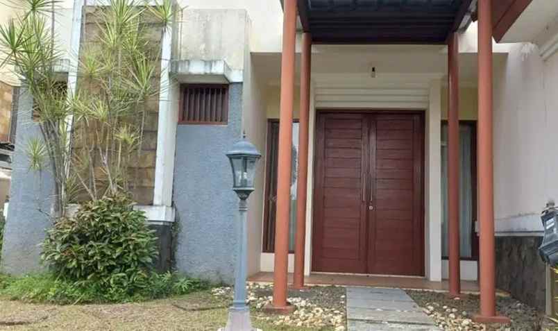 jual rumah di perumahan rancamaya istana bunga bogor