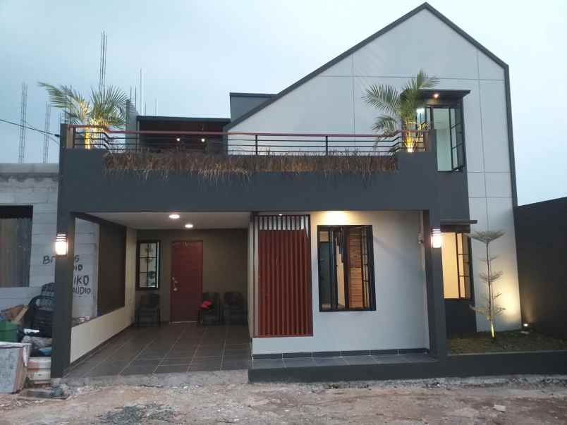 jual rumah konsep jepang modern di pancoran mas depok