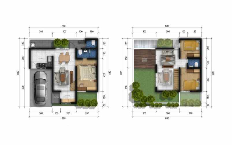 jual rumah konsep jepang modern di pancoran mas depok