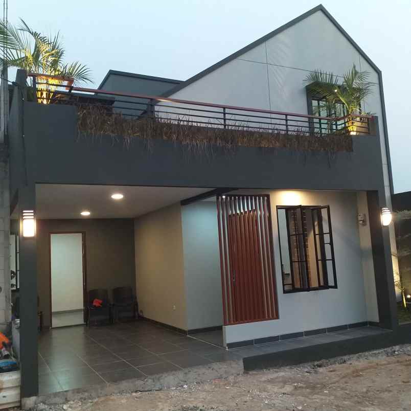 jual rumah konsep jepang modern di pancoran mas depok