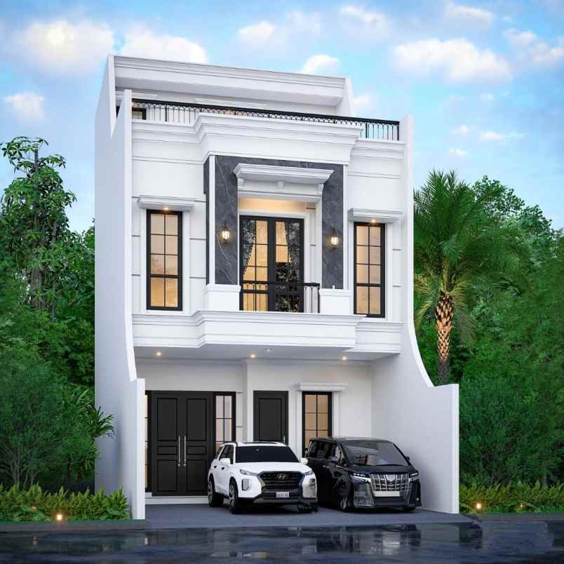 jual rumah murah 2 lantai di kebagusan jakarta selatan