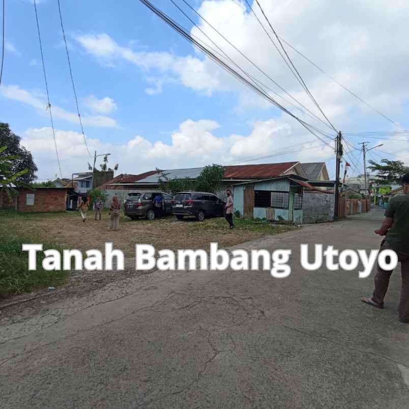 jual tanah kosong bambang utoyo lr ramakasih 1