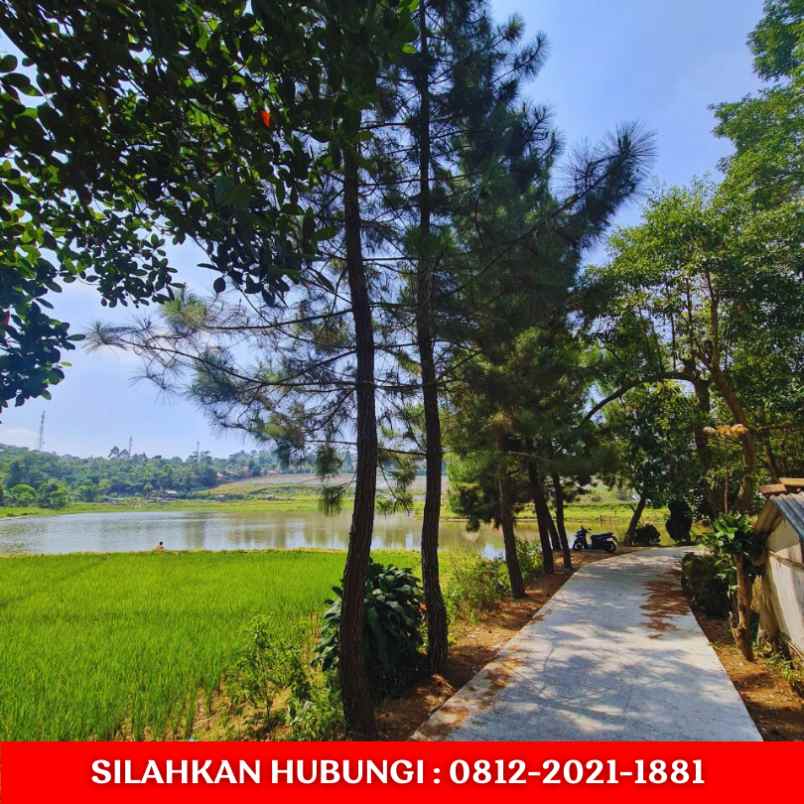 jual tanah view danau dan gunung dibandung