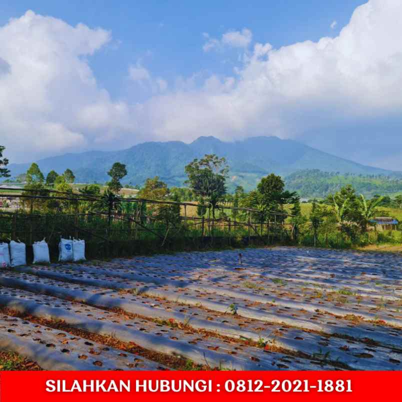 jual tanah view danau dan gunung dibandung