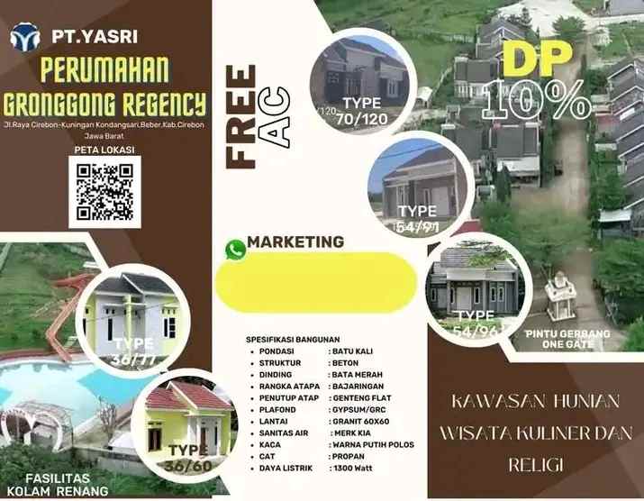 perumahan gronggong regency kabupaten cirebon