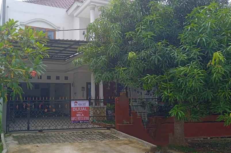 rumah 2 lantai di kemang pratama bekasi