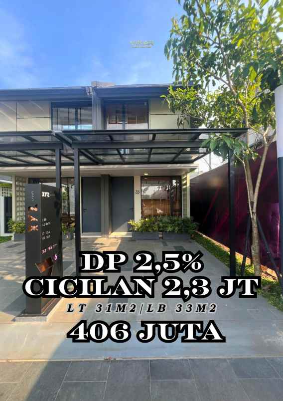 rumah 400 jutaan dekat 3 tol bisa cicilan 2 jutaan aja