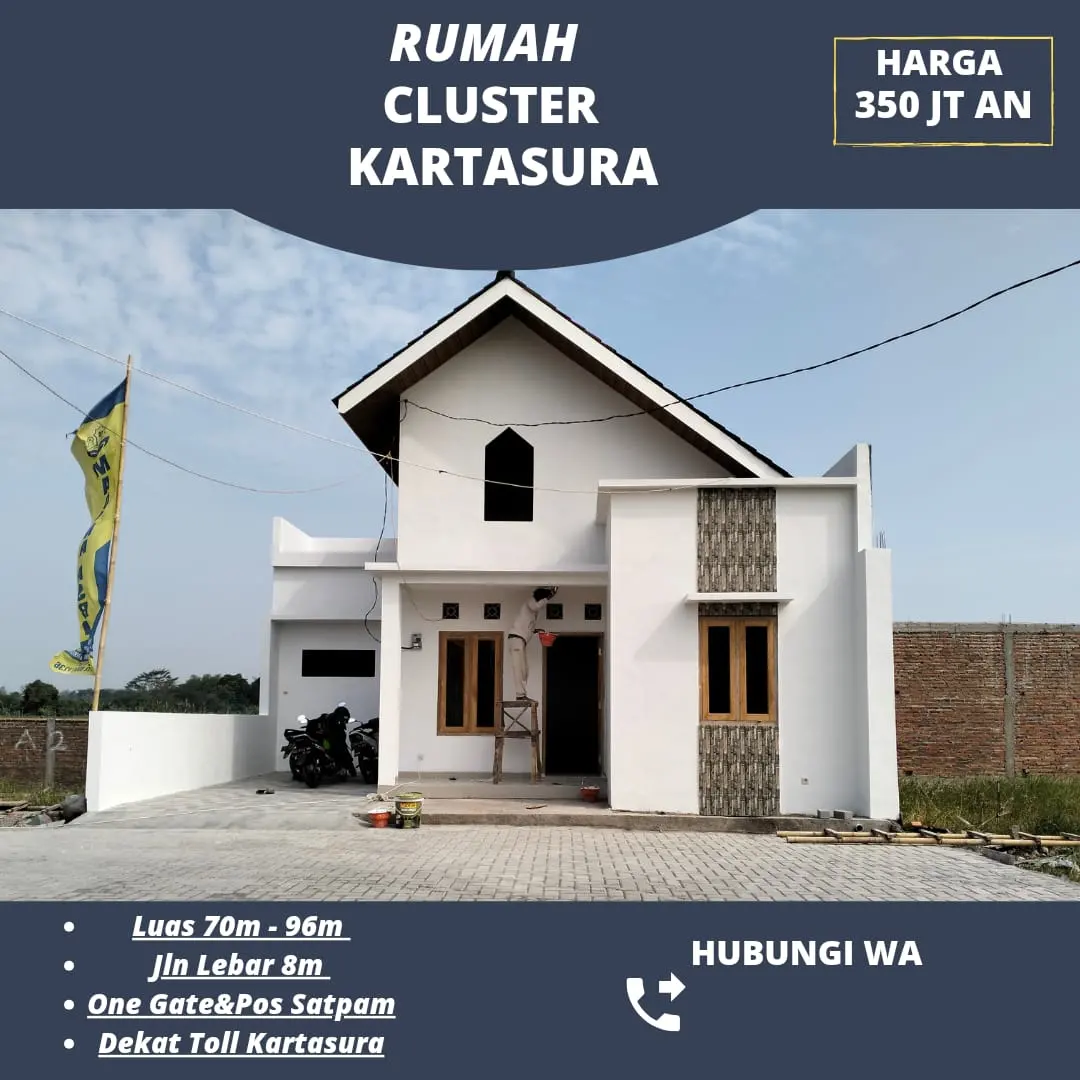 rumah baru di kertonatan kartasura sukoharjo