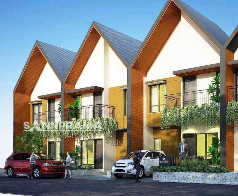 rumah baru elegant dalam cluster di sukmajaya depok