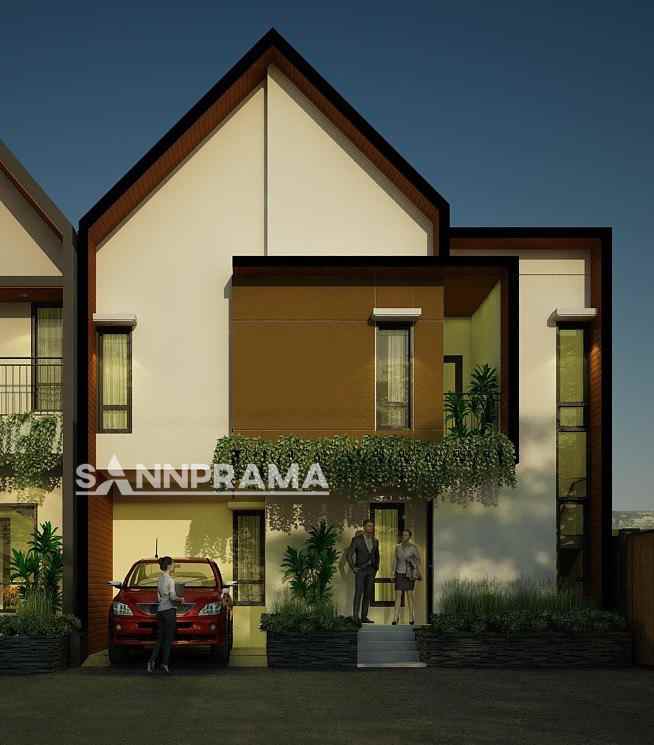 rumah baru elegant dalam cluster di sukmajaya depok