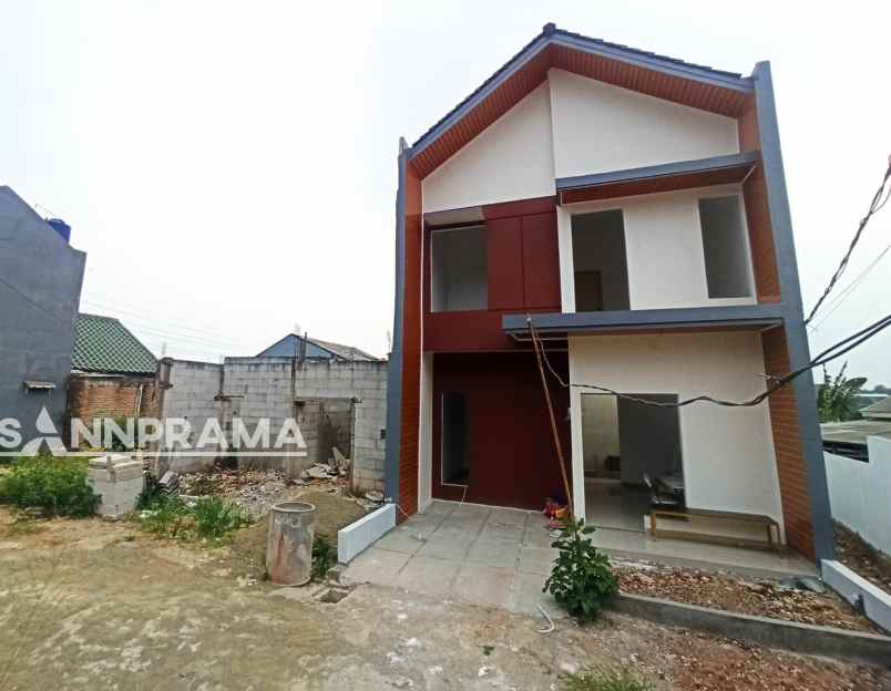 rumah baru elegant dalam cluster di sukmajaya depok