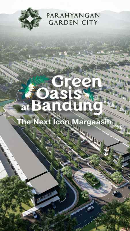 rumah dengan konsep one stop living green oase