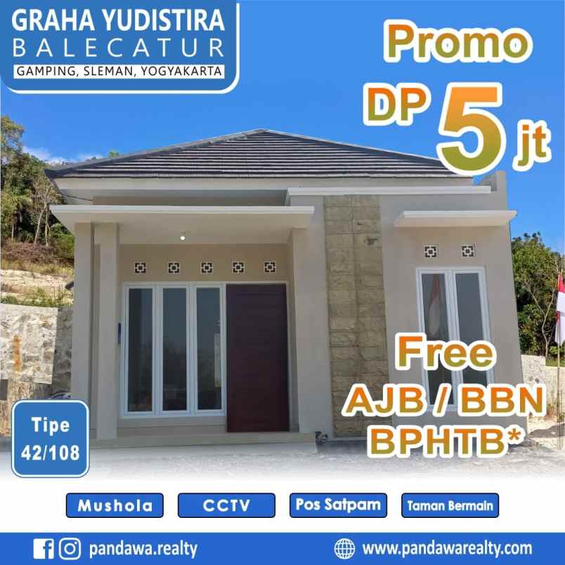 rumah dp 5 juta di gamping sleman