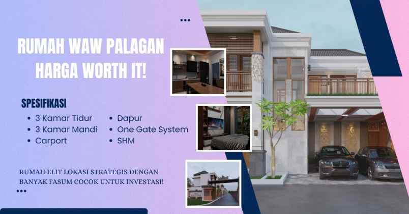rumah healing spot paket lengkap