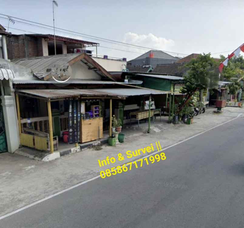 rumah hitung tanah prospek untuk usaha di manahan