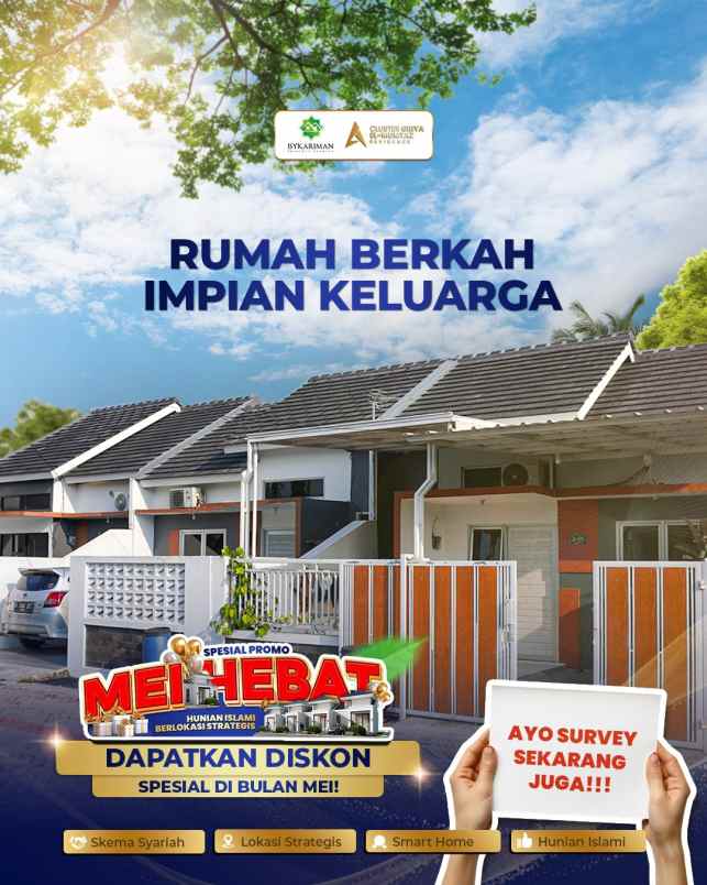 rumah islami modern konsep smart home di bekasi