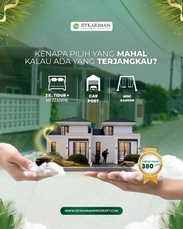 rumah islami modern konsep smart home di bekasi