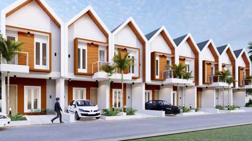 rumah minimalis 2 km ke alun alun kota depok