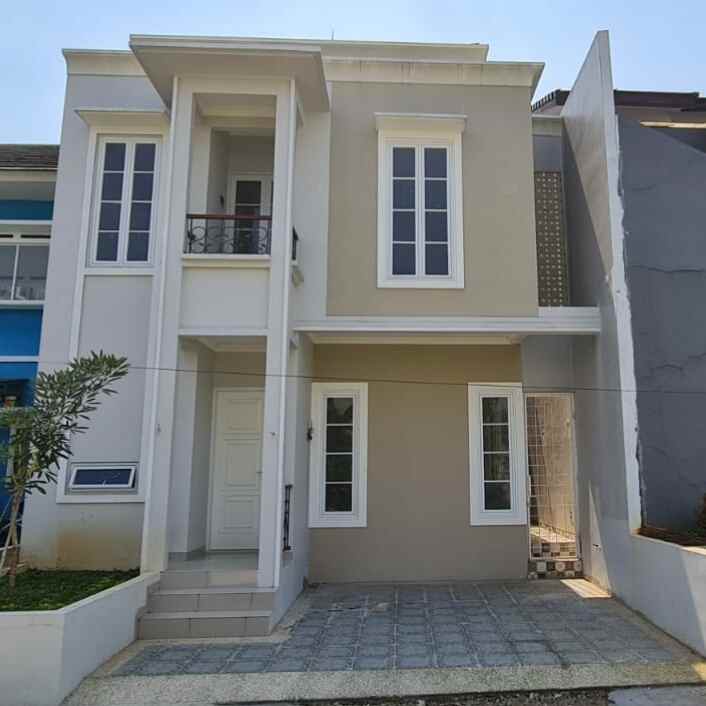 rumah minimalis dalam cluster di limo cinere