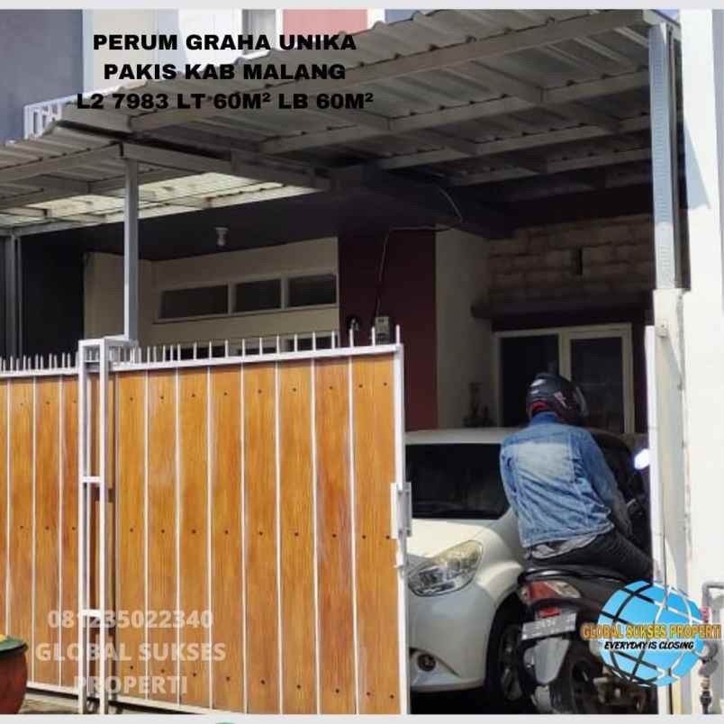 rumah minimalis modern bagus strategis di pakis malang