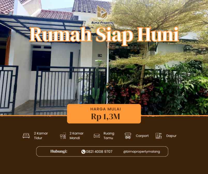 rumah minimalis siap huni dengan kondisi masih bagus