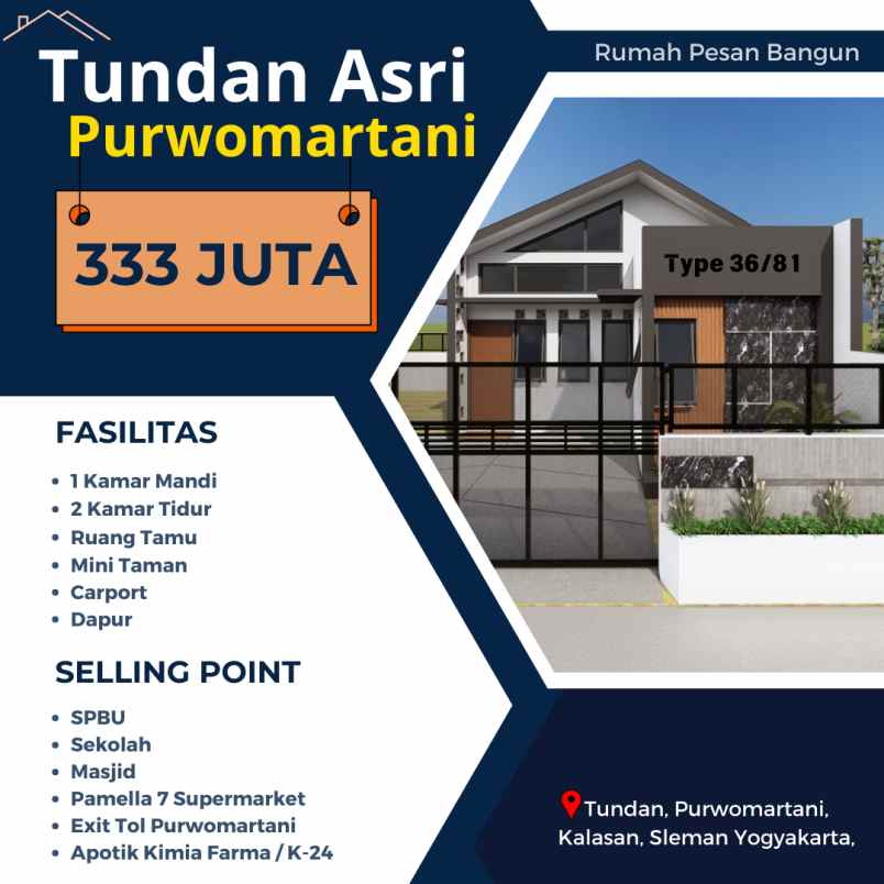 rumah pesan bangun 300 jutaan