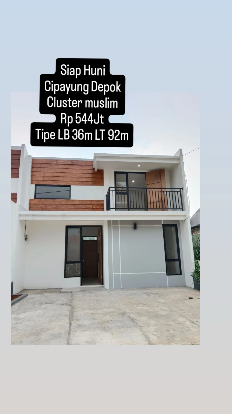 rumah siap huni cipayung depok perumahan muslim